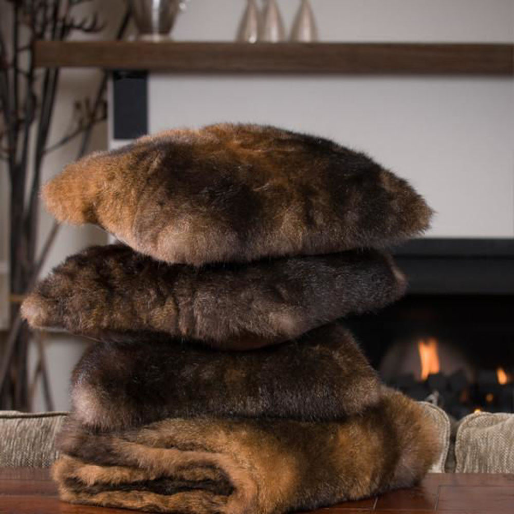 Picture of Natural Fur Cushion